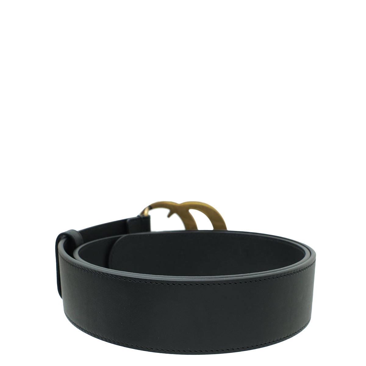 Gucci Black Double G Buckle 40mm Belt 32-Gucci-THE CLOSET