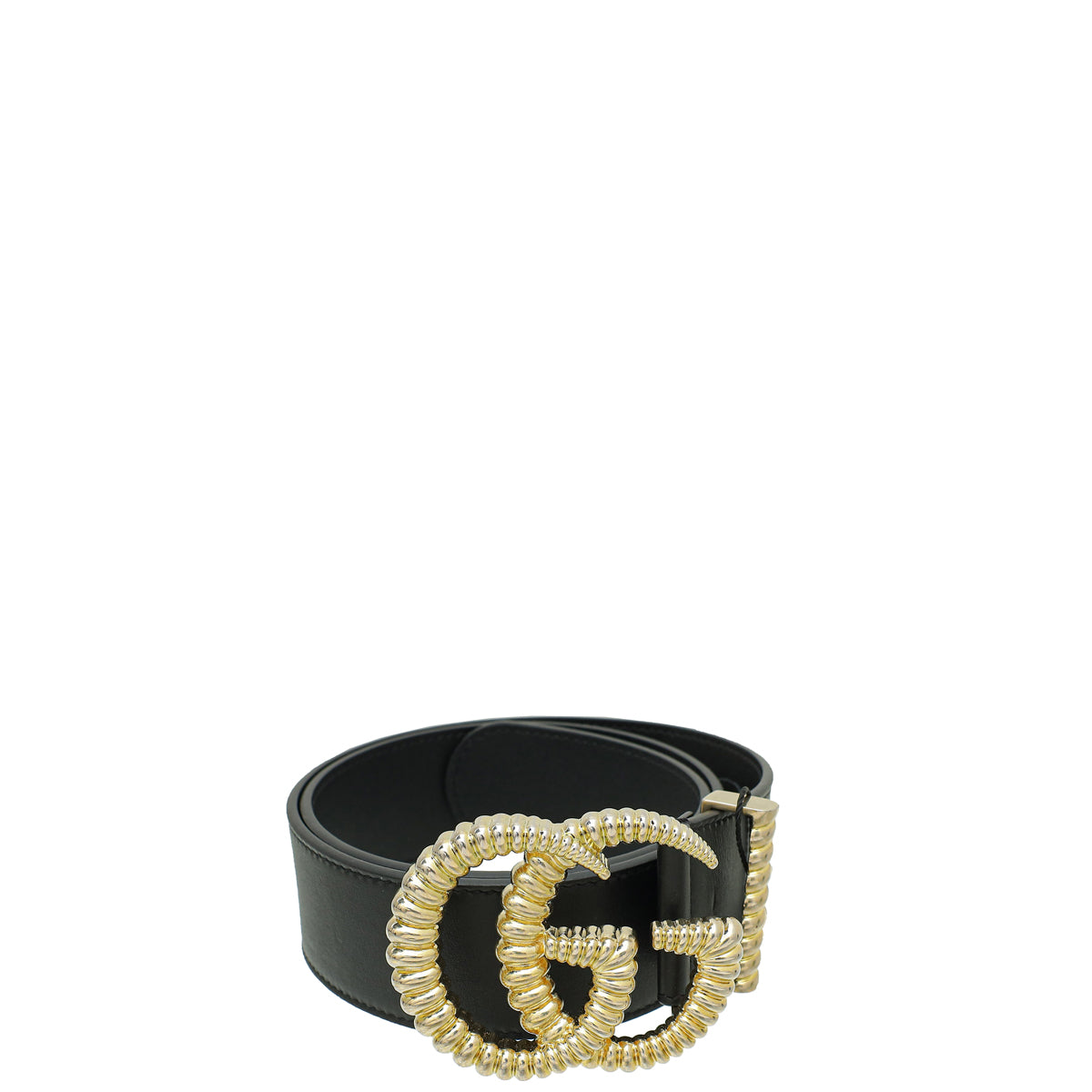 Gucci Black Double G Torchon 40mm Belt 30-Gucci-THE CLOSET