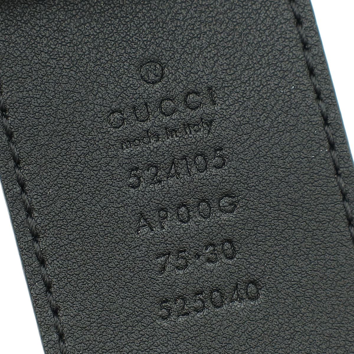 Gucci Black Double G Torchon 40mm Belt 30
