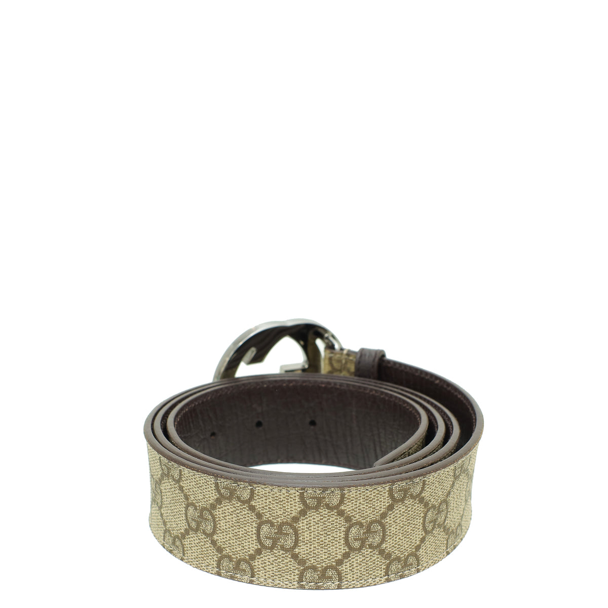 Gucci Bicolor GG Supreme Interlocking G Belt 44-Gucci-THE CLOSET
