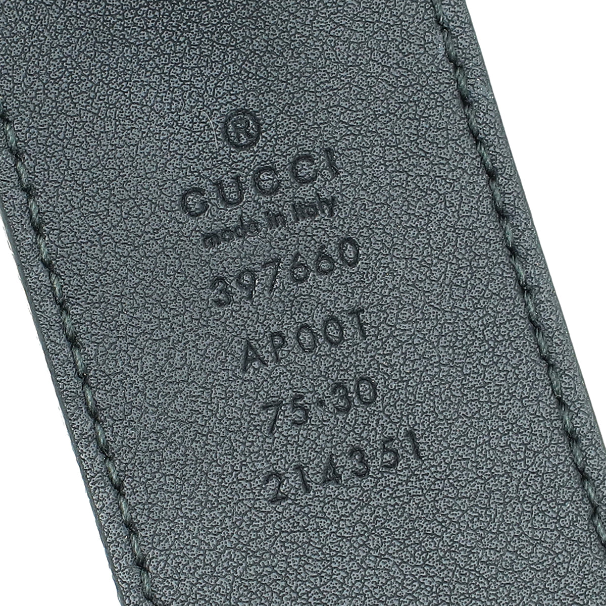 Gucci Black Double G Buckle Belt 30