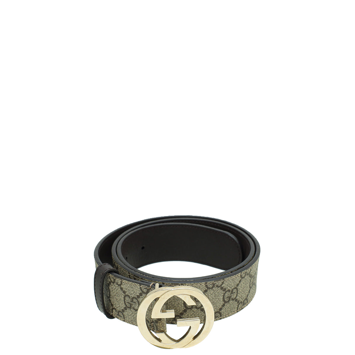 Gucci Bicolor GG Supreme Interlocking G Belt 34-Gucci-THE CLOSET