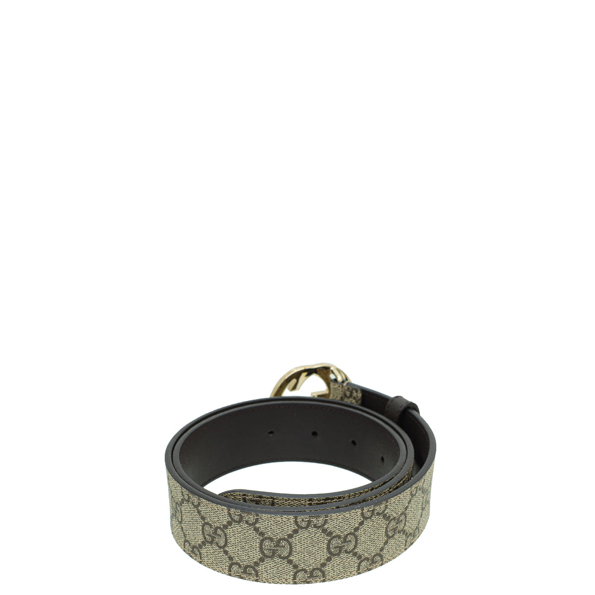 Gucci Bicolor GG Supreme Interlocking G Belt 34-Gucci-THE CLOSET