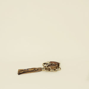 Gucci Brown Horsebit Tassel Belt 36