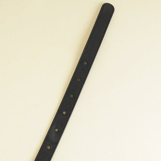 Gucci Black GG Marmont Thin Belt 34