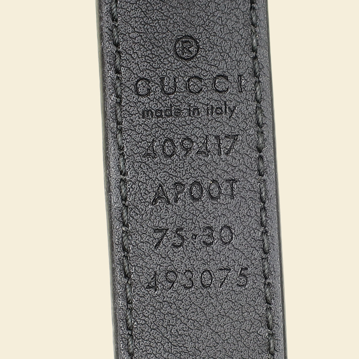 Gucci Black GG Marmont Thin Belt 30-Gucci-THE CLOSET