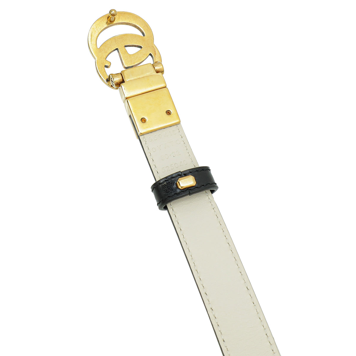 Gucci Bicolor Reversible GG Marmont 20mm Belt 32