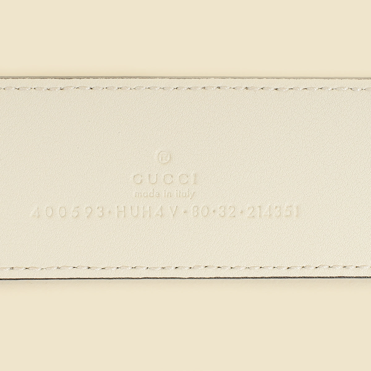 Gucci Bicolor Double G Buckle Supreme Belt 32-Gucci-THE CLOSET