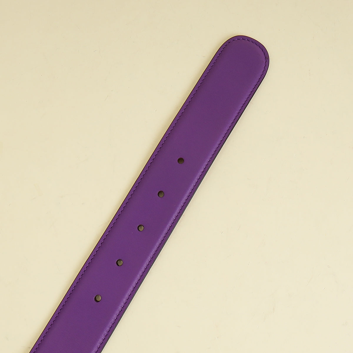 Gucci Purple Interlocking GG Buckle Belt 38