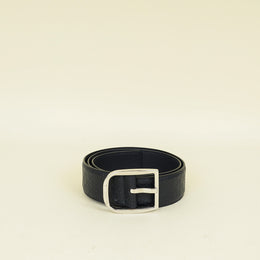 Gucci Indigo Blue Microguccissima Buckle Belt 34