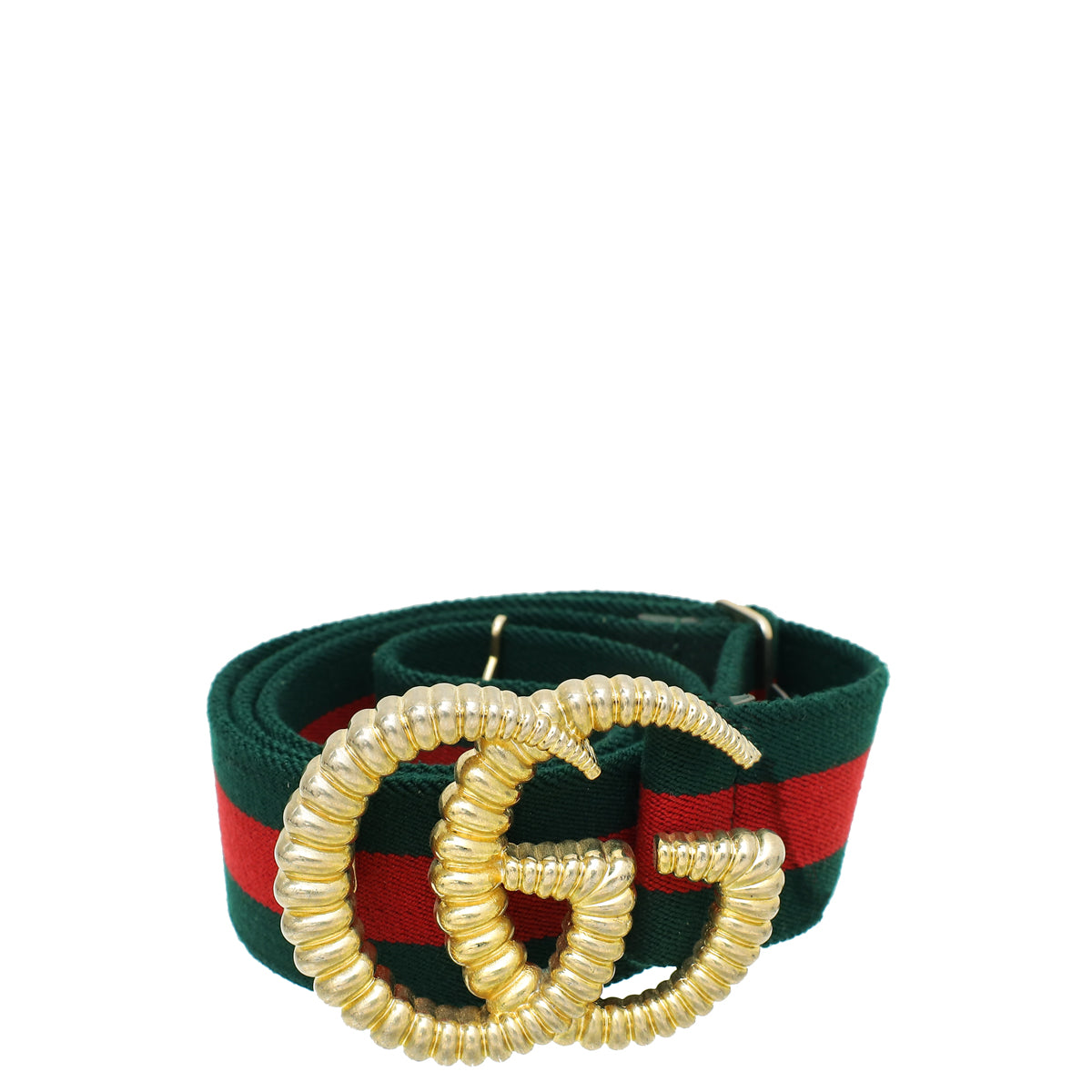 Gucci Bicolor Elastic GG Torchon Web 40mm Belt 36-Gucci-THE CLOSET