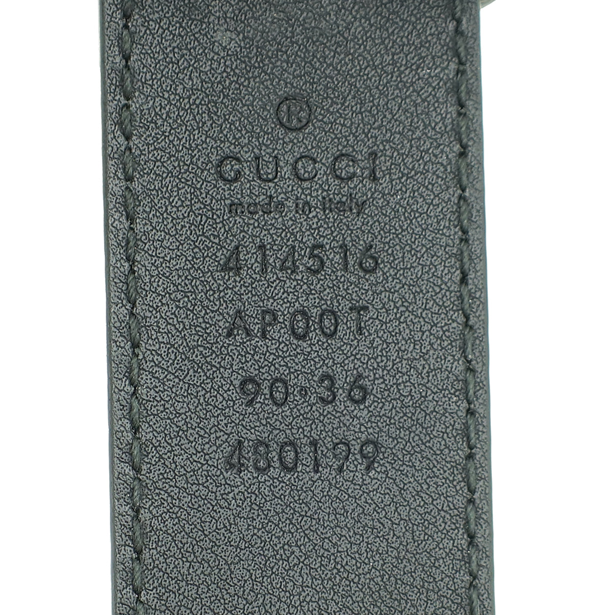 Gucci Black Double G Buckle Belt 36