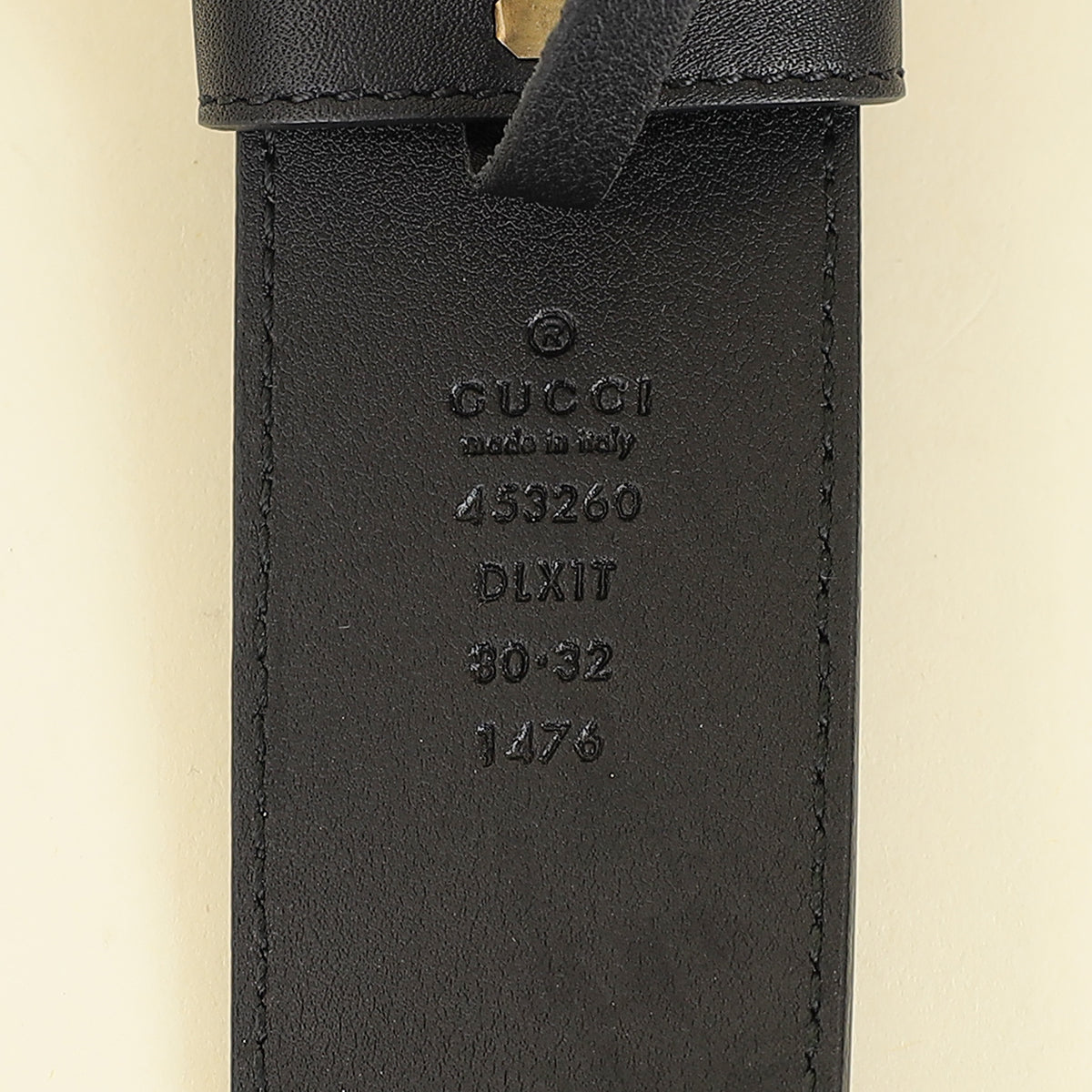 Gucci Black Double G Pearl Buckle 40mm Belt 32-Gucci-THE CLOSET