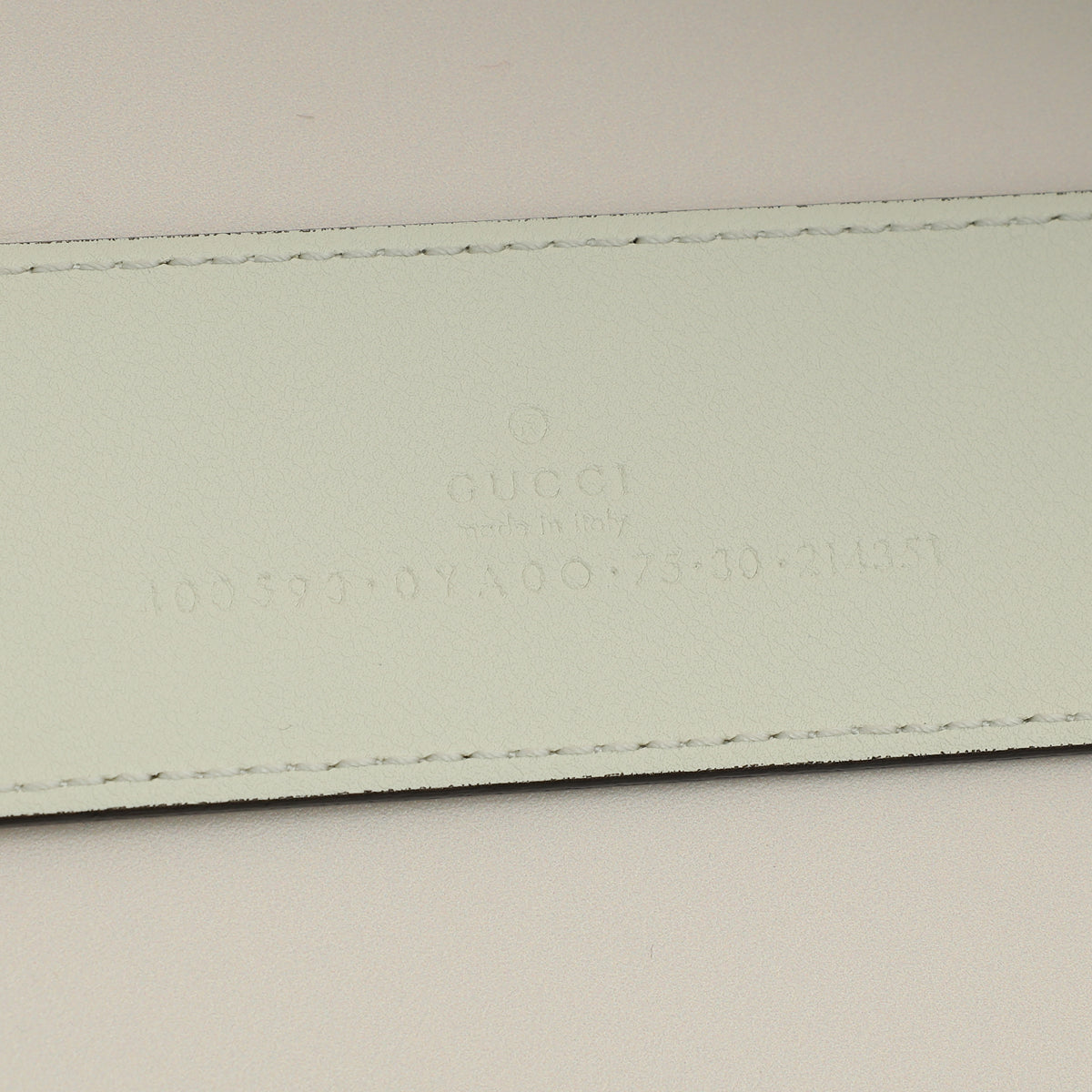 Gucci White Double G Buckle 40mm Belt 30-Gucci-THE CLOSET