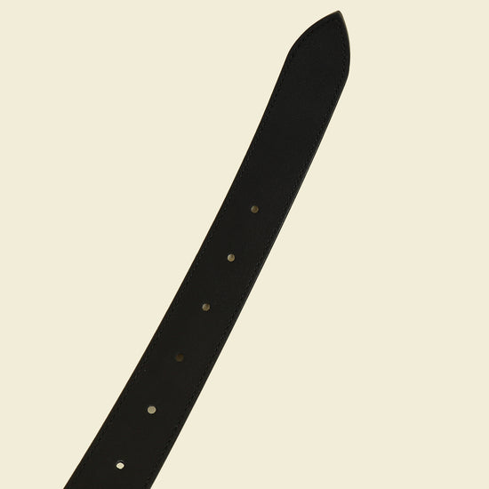 Gucci Black GG Marmont Thin Belt 34