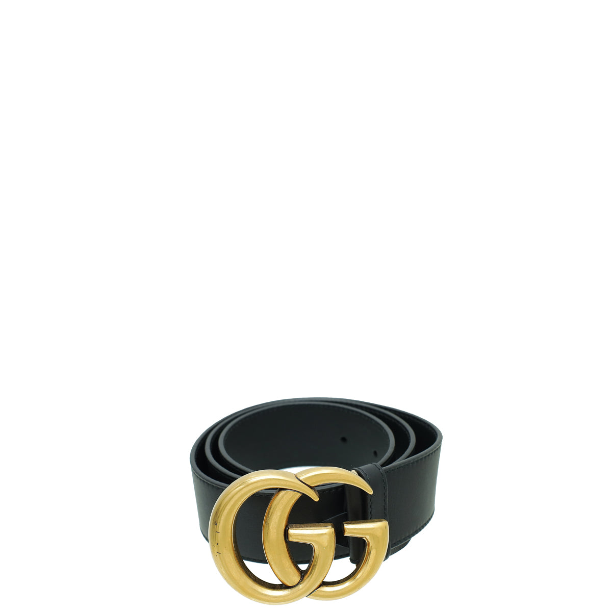 Gucci Black Double G Buckle 40mm Belt 30-Gucci-THE CLOSET