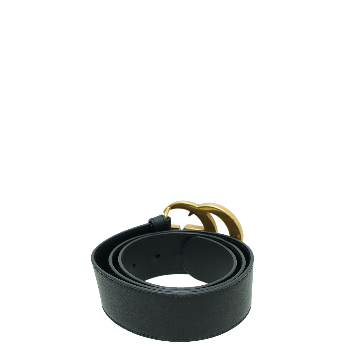 Gucci Black Double G Buckle 40mm Belt 30-Gucci-THE CLOSET