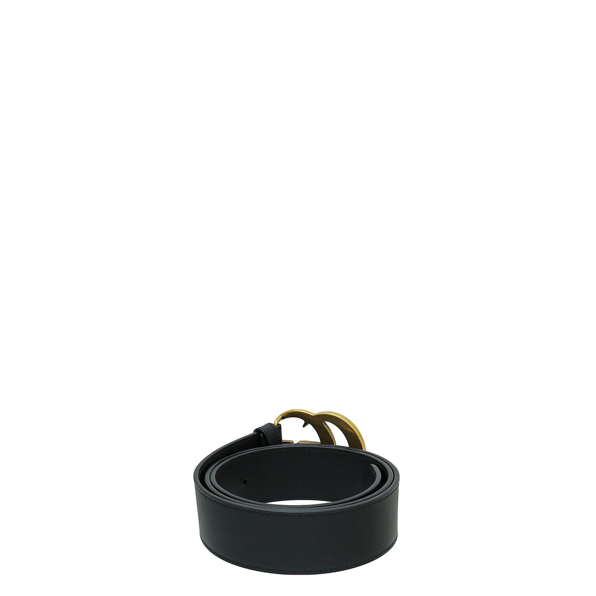 Gucci Black Double G Buckle Belt 36-Gucci-THE CLOSET