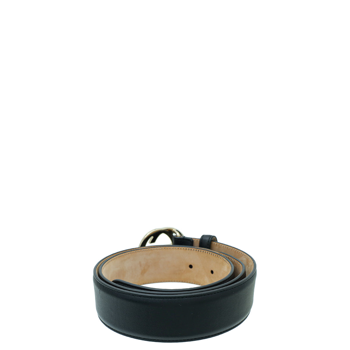 Gucci Black Interlcking G Buckle 32mm Belt 34-Gucci-THE CLOSET