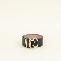 Gucci Bicolor Reversible Double G Buckle Belt 32
