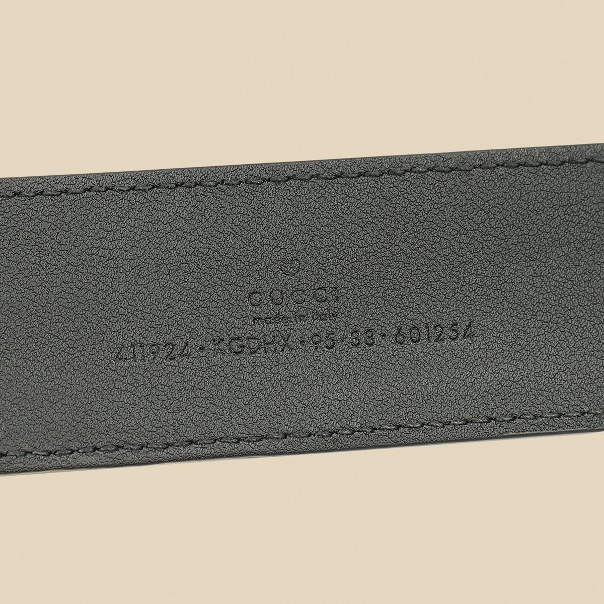 Gucci Bicolor GG Supreme Interlocking G Buckle Belt 38-Gucci-THE CLOSET