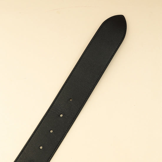 Gucci Black GG Marmont Wide Belt 42-Gucci-THE CLOSET