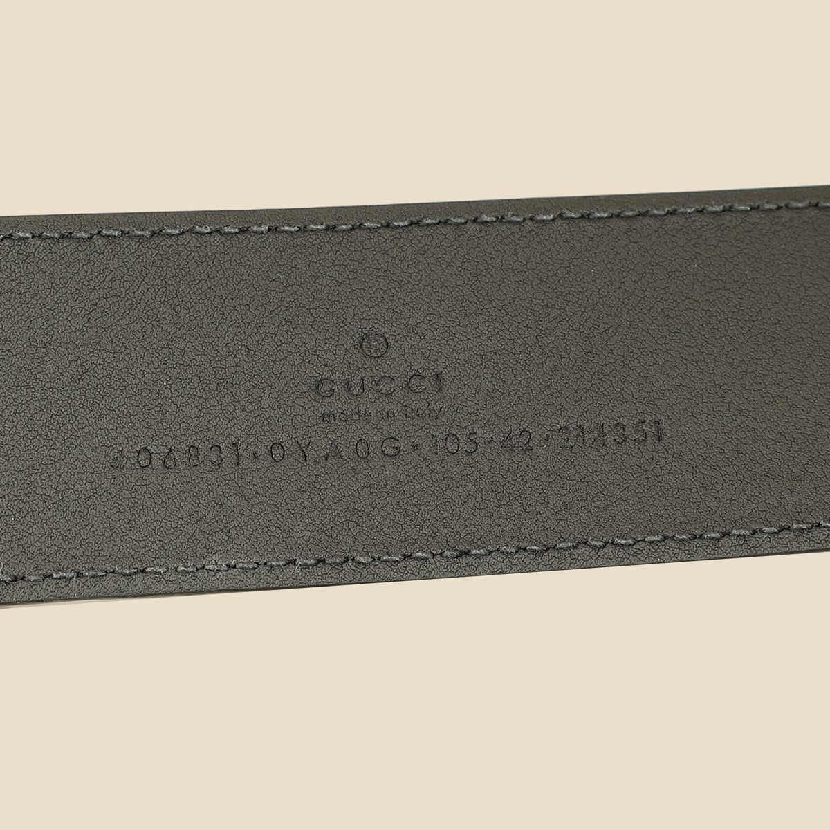 Gucci Black GG Marmont Wide Belt 42-Gucci-THE CLOSET