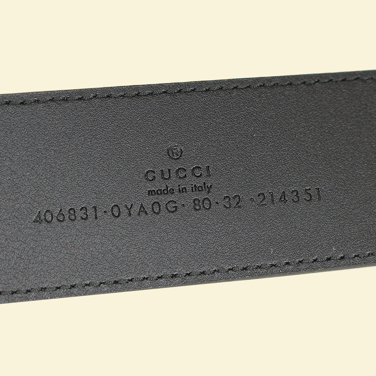 Gucci Black GG Marmont Wide Belt W/ Shiny Buckle 32-Gucci-THE CLOSET