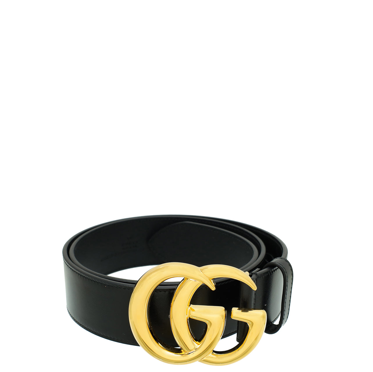 Gucci Black Double G Buckle Belt 34-Gucci-THE CLOSET