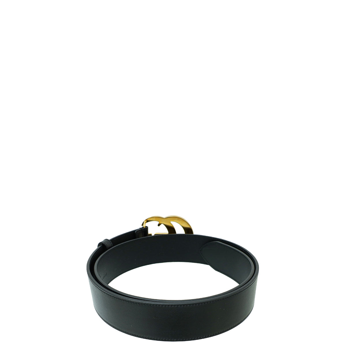 Gucci Black Double G Buckle 40mm Belt 36