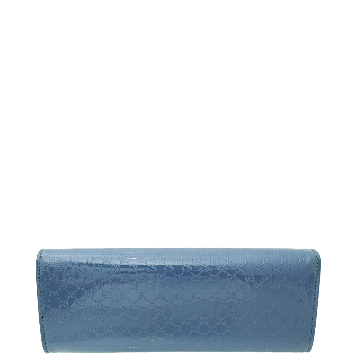 Gucci Blue GG Microguccissima Broadway Small Clutch