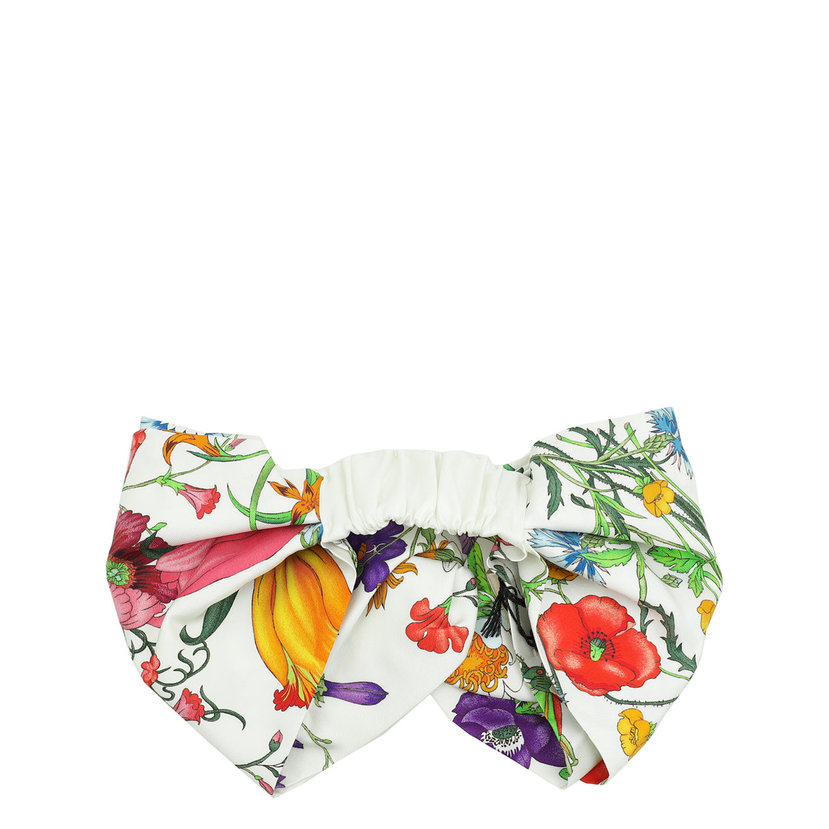 Gucci Bicolor Floral Print Headband-Gucci-THE CLOSET