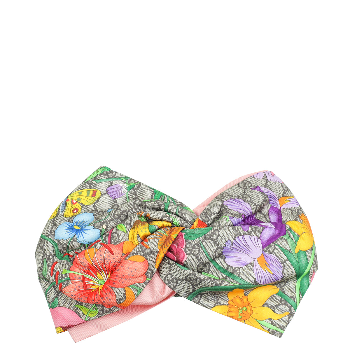 Gucci Multicolor GG Floral Print Headband