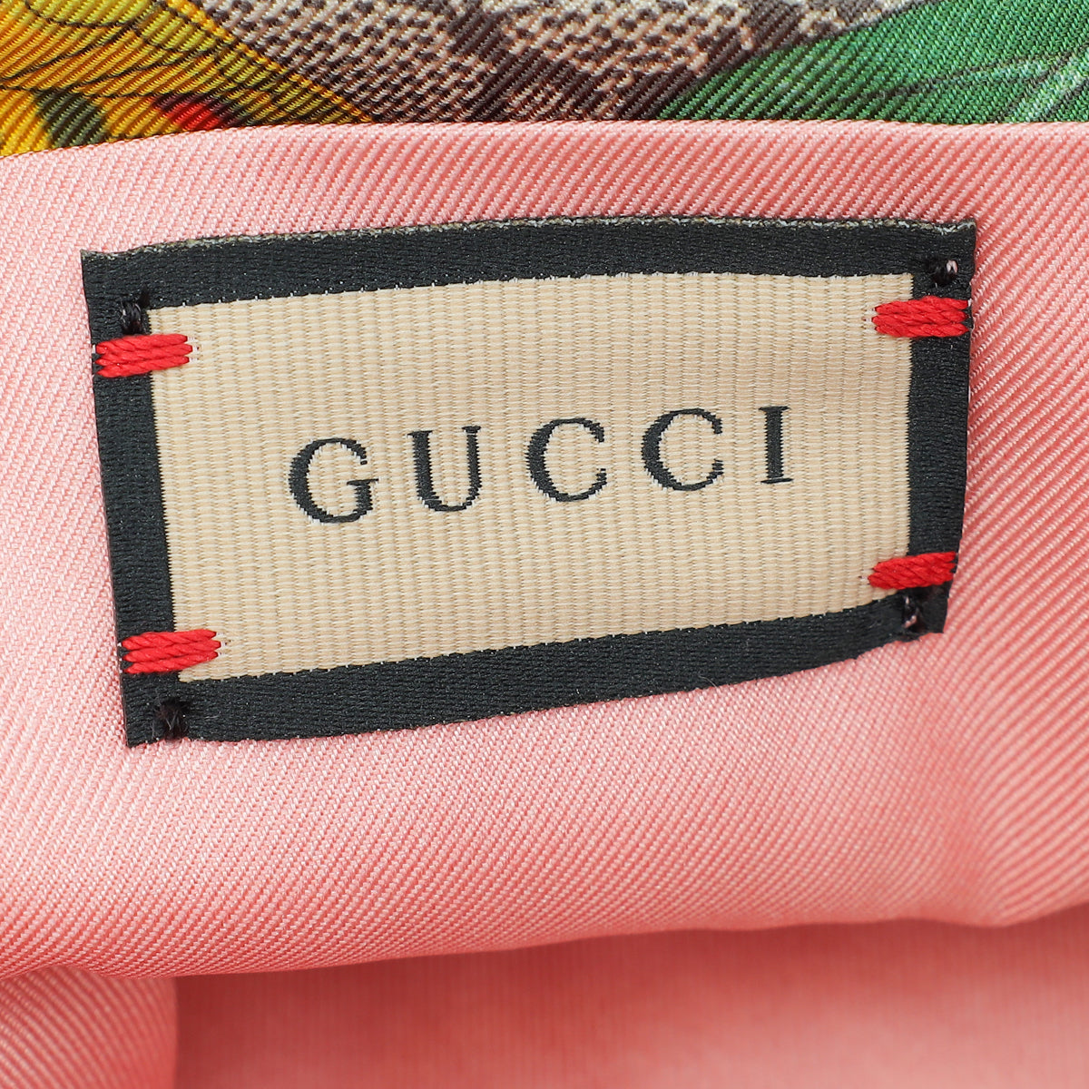 Gucci Multicolor GG Flora Silk Medium Headband