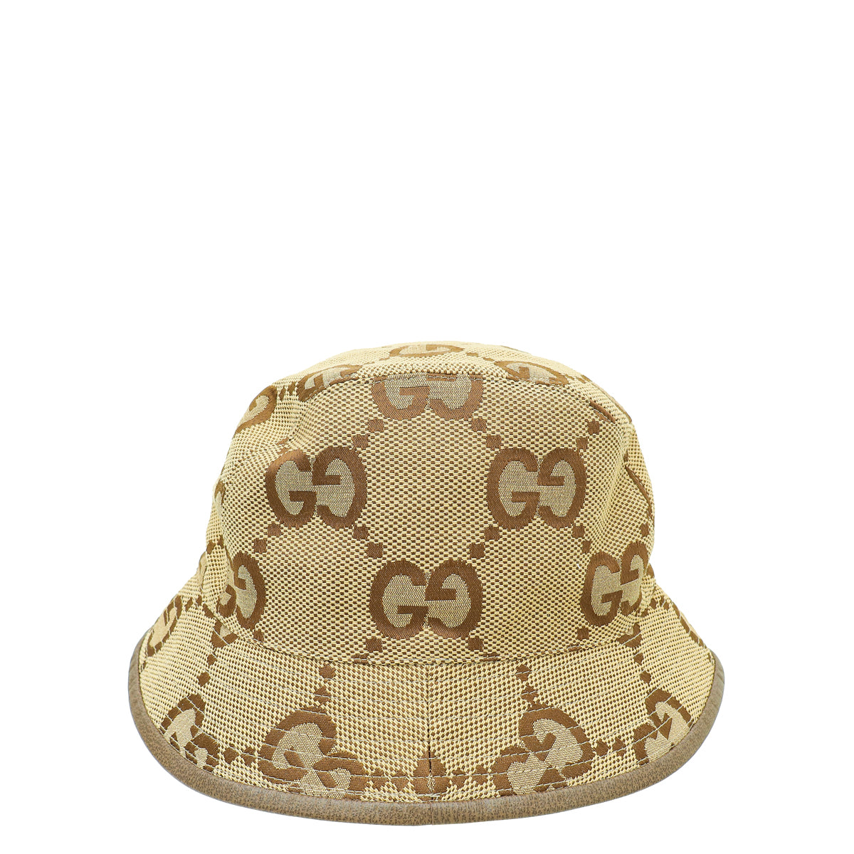 Gucci Tricolor Jumbo GG Bucket Medium Hat