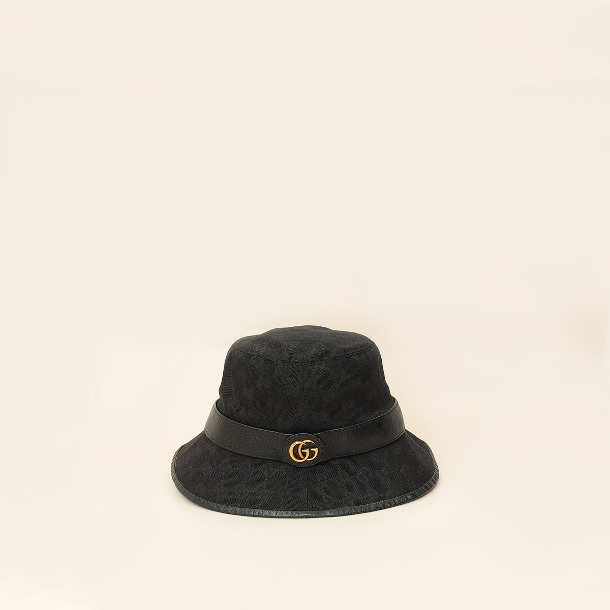 Gucci Black GG Bucket Hat-Gucci-THE CLOSET