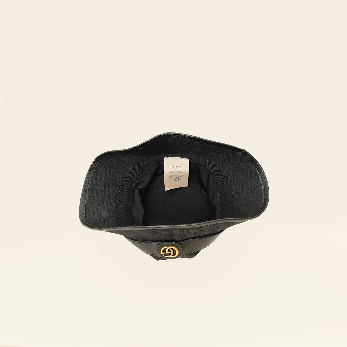 Gucci Black GG Bucket Hat-Gucci-THE CLOSET