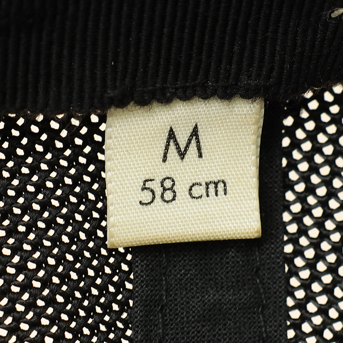 Gucci Black GG Nylon Net Medium Baseball Hat-Gucci-THE CLOSET