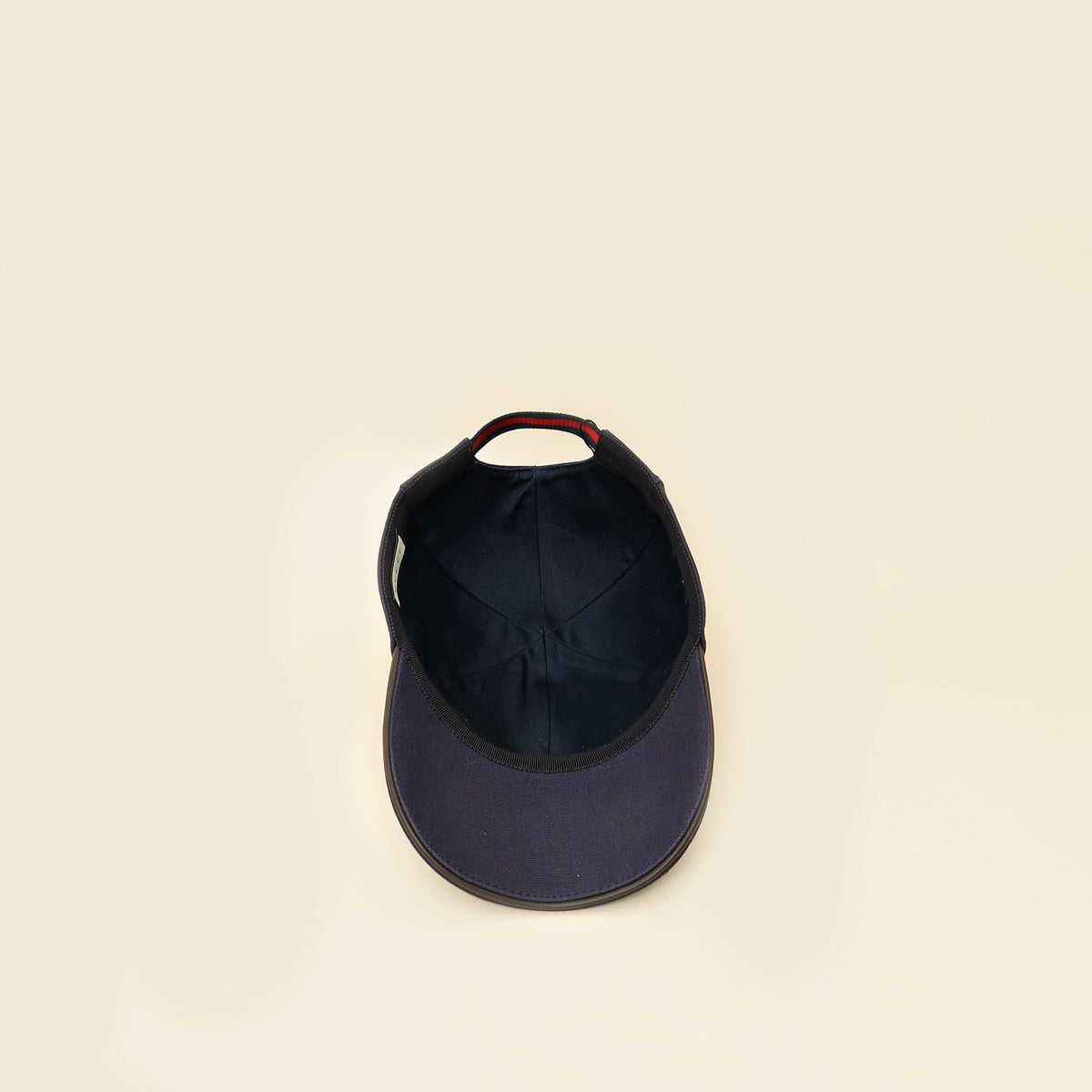 Gucci Navy Blue Interlocking G Medium Baseball Hat-Gucci-THE CLOSET