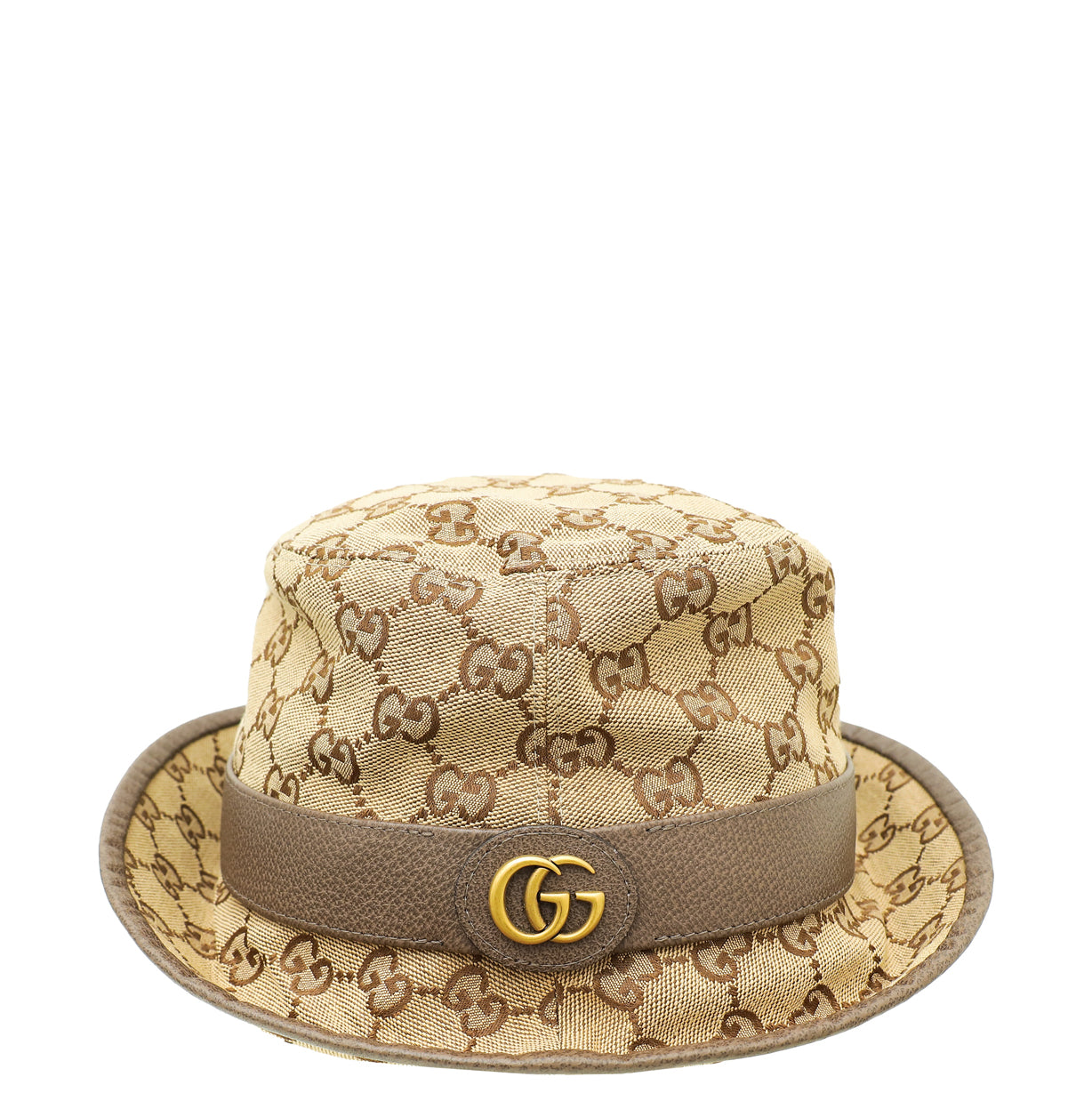 Gucci Ebony GG Bucket Medium Hat-Gucci-THE CLOSET