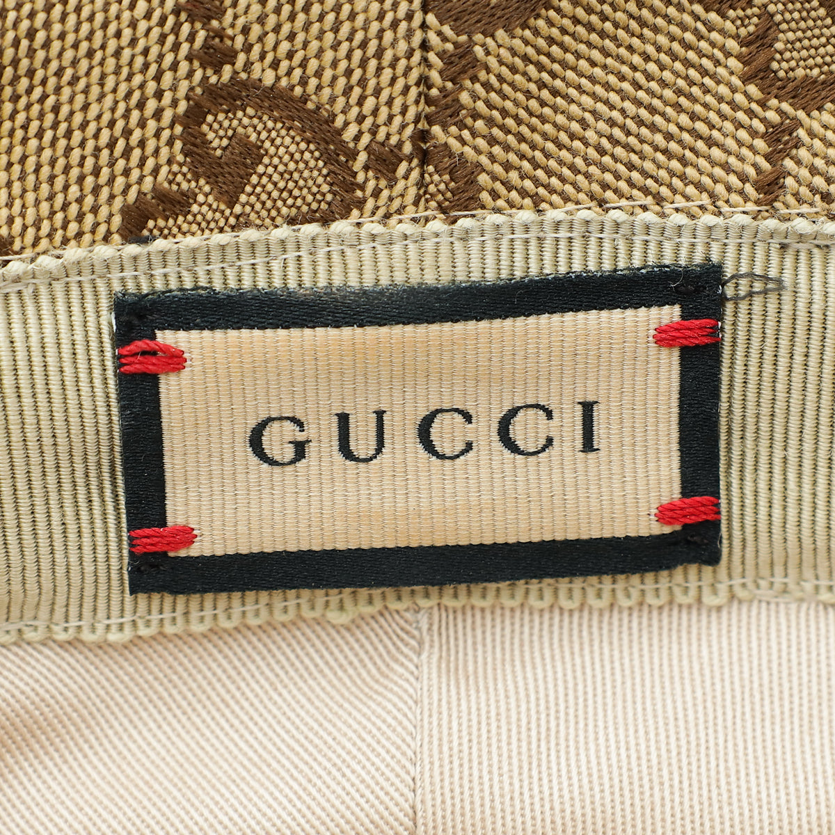 Gucci Ebony GG Bucket Medium Hat