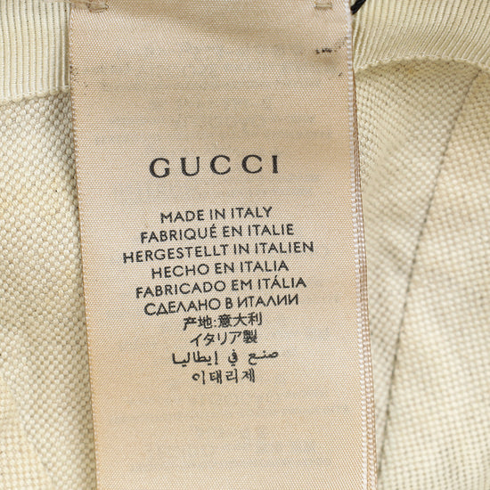 Gucci Black Denim GG Baseball Hat