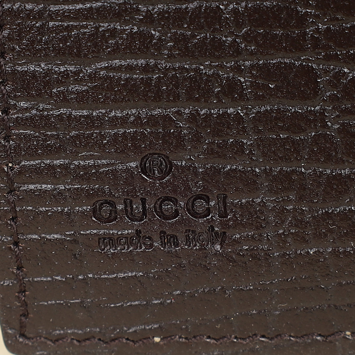 Gucci Ebony GG Supreme Travel Wallet