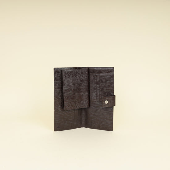 Gucci Ebony GG Supreme Travel Wallet