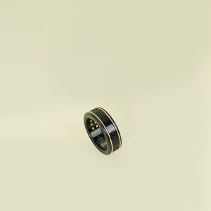 Gucci 18K Yellow Gold X OURA Interlocking G Smart Ring 8