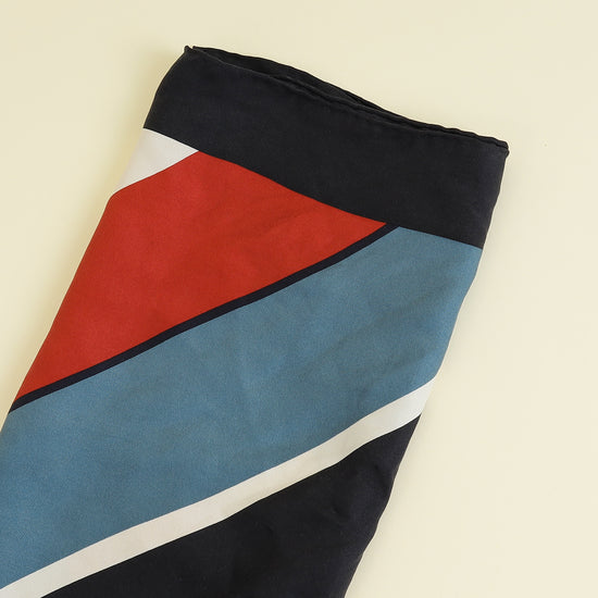 Gucci Muticolor Geometric Print Scarf