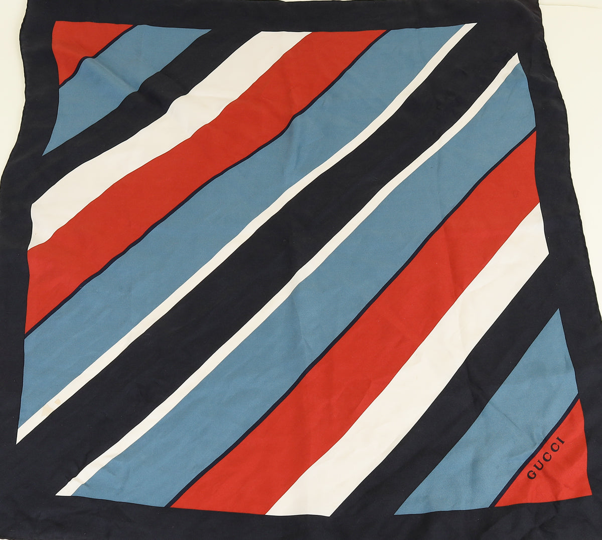 Gucci Muticolor Geometric Print Scarf