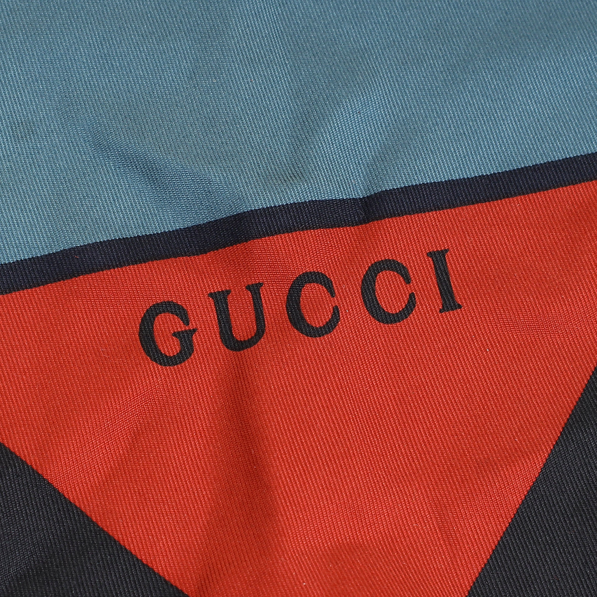 Gucci Muticolor Geometric Print Scarf