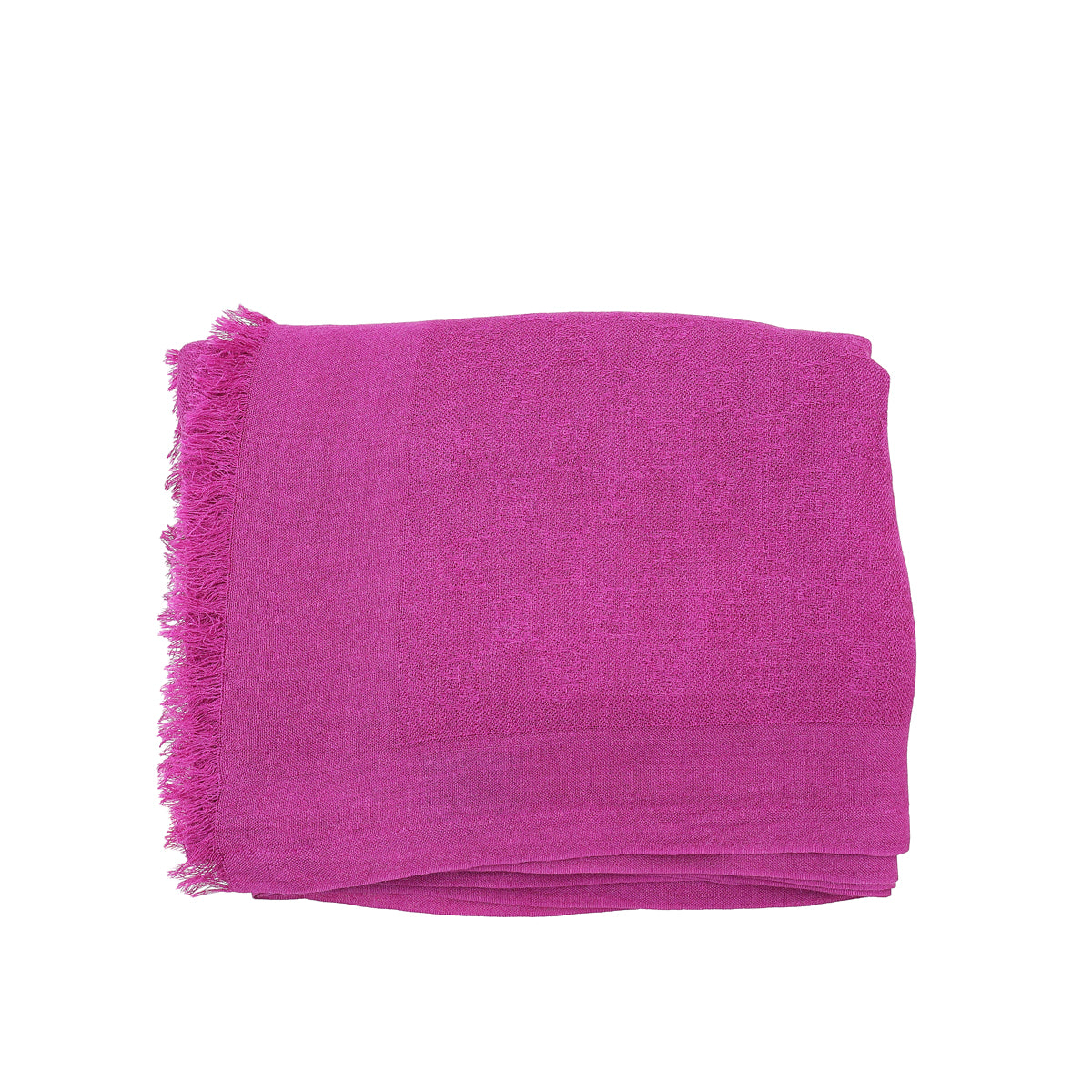 Gucci Violet GG Wool Silk Scarf-Gucci-THE CLOSET