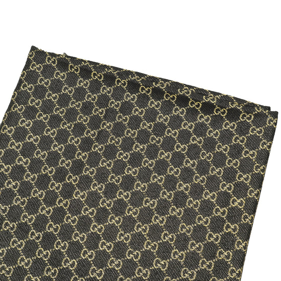 Gucci Bicolor GG Lurex Jacquard Shawl